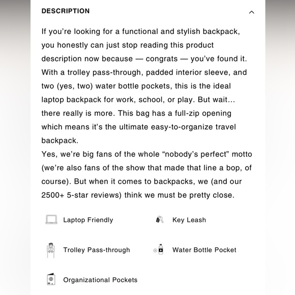 Beis Beige Backpack - Picture 11 of 12